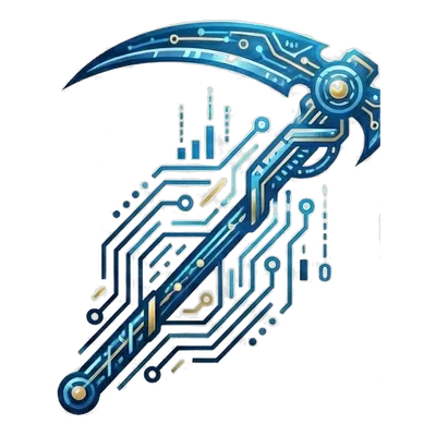 Ceres circuit-sickle logo